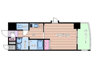 エイペックス四天王寺Ⅱの物件間取画像